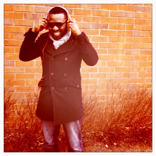 Kazeem Famuyide back at SUNY Purchase (photo by journoprof)